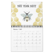 Bienenkalender 2021 kalender (Feb 2027)