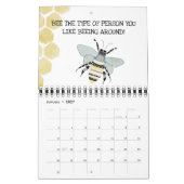 Bienenkalender 2021 kalender (Jan 2027)