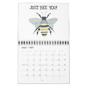 Bienenkalender 2021 kalender (Mär 2027)