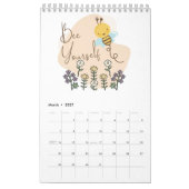 Bienenkalender kalender (Mär 2027)