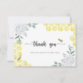 Bienenkarte Brautparty danke Ihnen Karte (Vorderseite)