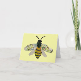 Bienenkarte Dankeskarte