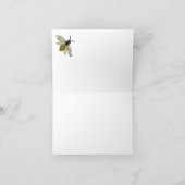 Bienenkarte Dankeskarte (Innenseite)