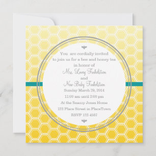 Bienenkarte Einladung