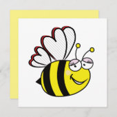 Bienenkarte für jeden Anlass Save The Date (Vorne/Hinten)