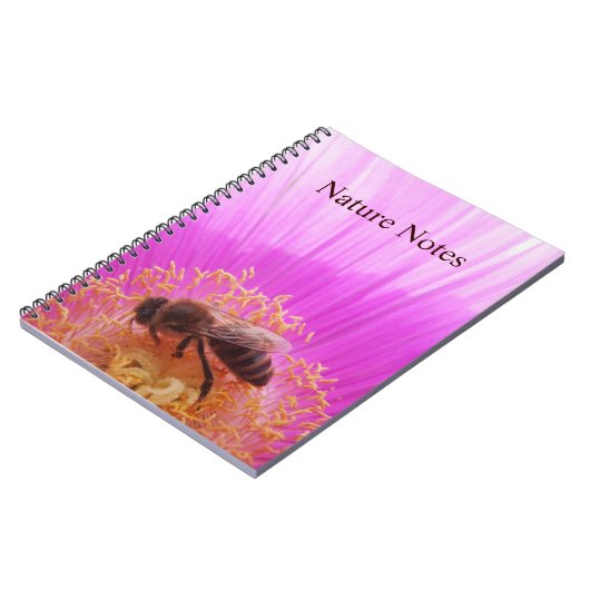 Bienenkarte Notizblock (Linke Seite)