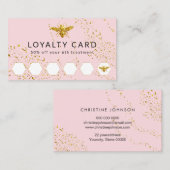 Bienenkarte Visitenkarte (Vorne/Hinten)