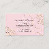 Bienenkarte Visitenkarte (Rückseite)