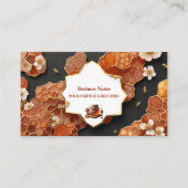 Bienenkarte Visitenkarte (Vorderseite)