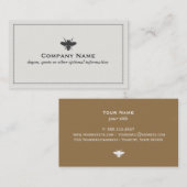 Bienenkarte Visitenkarte (Vorne/Hinten)