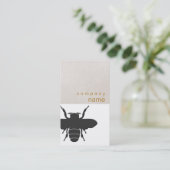 Bienenkarte Visitenkarte (Stehend Vorderseite)