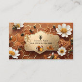 Bienenkarte Visitenkarte (Vorderseite)