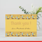 Bienenkarten, Niedliches Hummelgeschlecht-neutral Dankeskarte