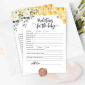 Bienenkartenvorhersagen Einladung