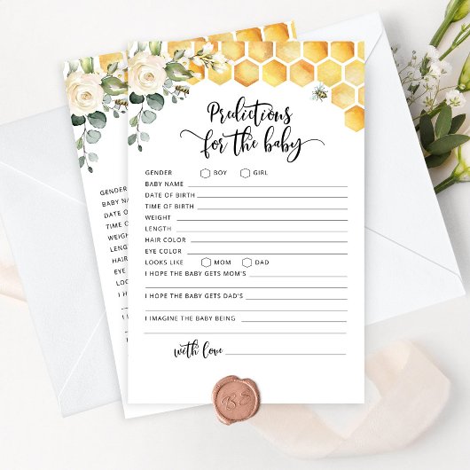 Bienenkartenvorhersagen Einladung