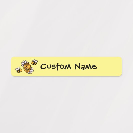 Bienenkids Wasserfeste Namensschilder Etiketten (Design 2)