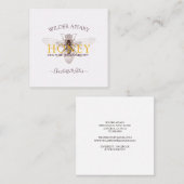 Bienenkiefer Quadratische Visitenkarte (Vorne/Hinten)