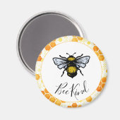 Bienenkind-Bienenangebot Magnet (Vorderseite/Rückseite)