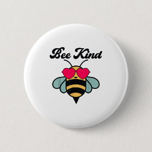 Bienenkinder-Shirt-Mädchen Hummelkind Kinder Niedl Button