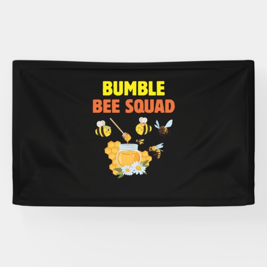 Bienenkirche Art Humble Squad 2 Banner (Horizontal)