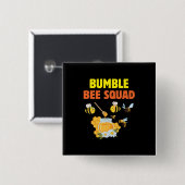 Bienenkirche Art Humble Squad 2 Button (Vorne & Hinten)