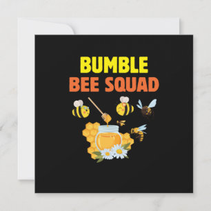 Bienenkirche Art Humble Squad 2 Feiertagskarte