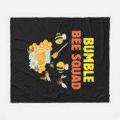 Bienenkirche Art Humble Squad 2 Fleecedecke (Vorderseite (Horizontal))