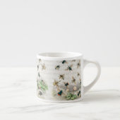 Bienenkleiferin Königin Bienen Antike Espressotasse (Rechts)