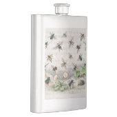 Bienenkleiferin Königin Bienen Antike Flachmann (Rechts)