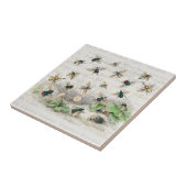 Bienenkleiferin Königin Bienen Antike Fliese (Seite)