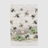 Bienenkleiferin Königin Bienen Antike Golfhandtuch (Vorderseite)