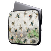 Bienenkleiferin Königin Bienen Antike Laptopschutzhülle (Vorderseite Links)