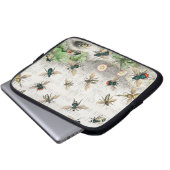 Bienenkleiferin Königin Bienen Antike Laptopschutzhülle (Vorne Knopf)