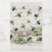 Bienenkleiferin Königin Bienen Antike Lebensmitteletikett (Einzelnes Label)