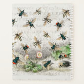 Bienenkleiferin Königin Bienen Antike Planer (Rückseite)