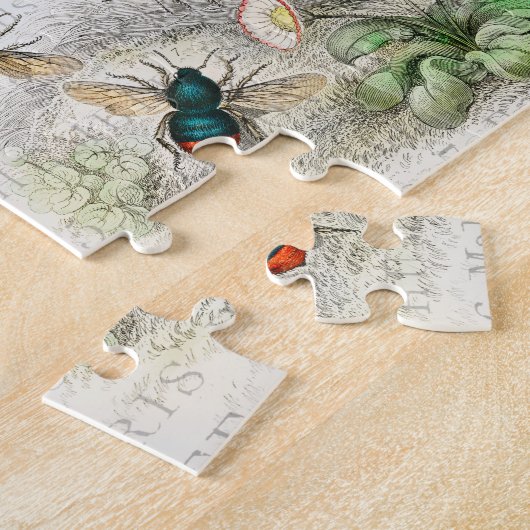 Bienenkleiferin Königin Bienen Antike Puzzle (Seite)