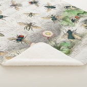 Bienenkleiferin Königin Bienen Antike Sherpadecke (3/4)