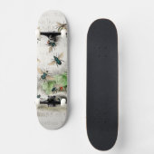 Bienenkleiferin Königin Bienen Antike Skateboard (Vorderseite)