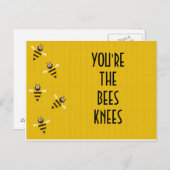 Bienenknochen Postkarte (Vorne/Hinten)