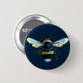 Bienenknopf-Button Button (Vorne & Hinten)