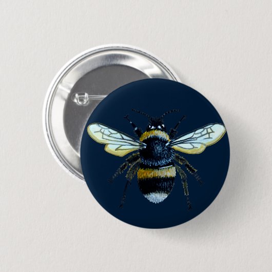 Bienenknopf-Button Button (Vorne & Hinten)