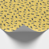 Bienenkolonie Beehive Geschenkpapier (Ecke)
