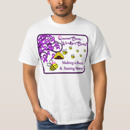 Bienenkönigin-/Arbeitskraft-Bienen-Wertt-shirt T-Shirt