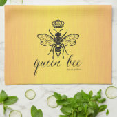 Bienenkönigin beunruhigte Geschirrtücher (Gefaltet)