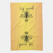 Bienenkönigin beunruhigte Geschirrtücher (Vertikal)