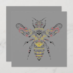 Bienenkönigin Einladung