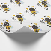 Bienenkönigin Geschenkpapier (Ecke)