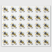 Bienenkönigin Geschenkpapier (Flach)