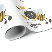 Bienenkönigin Geschenkpapier (Rolleneckpunkt)