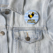 Bienenkönigin im Training Button (Beispiel)